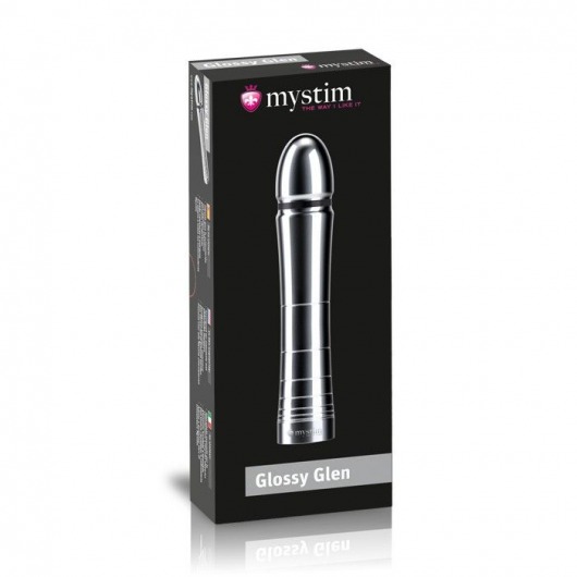 Фаллоимитатор для электростимуляции Glossy Glen Dildo - 14 см. - MyStim - купить с доставкой в Твери
