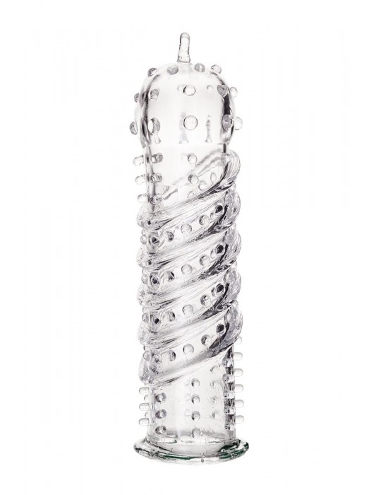 Прозрачная насадка на пенис TOYFA A-Toys - 15,5 см. - A-toys - в Твери купить с доставкой