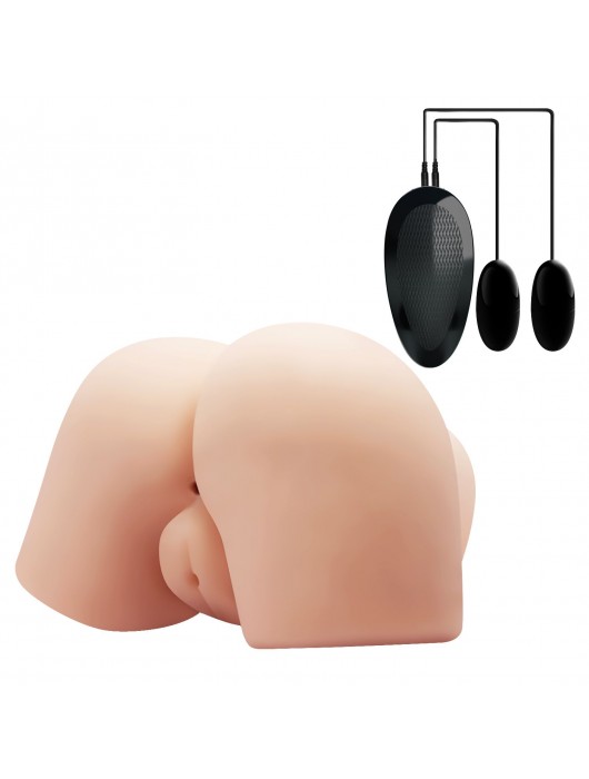 Вагина и попка с вибрацией CRAZY BULL - Baile - в Твери купить с доставкой