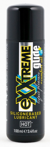 Анальная смазка на силиконовой основе Exxtreme Glide - 100 мл. - HOT - купить с доставкой в Твери
