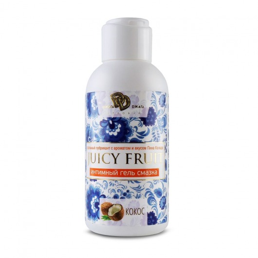 Интимный гель на водной основе JUICY FRUIT с ароматом кокоса - 100 мл. - БиоМед - купить с доставкой в Твери