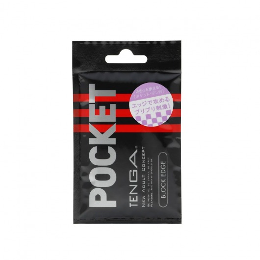 Карманный мастурбатор BLOCK EDGE - Tenga - в Твери купить с доставкой