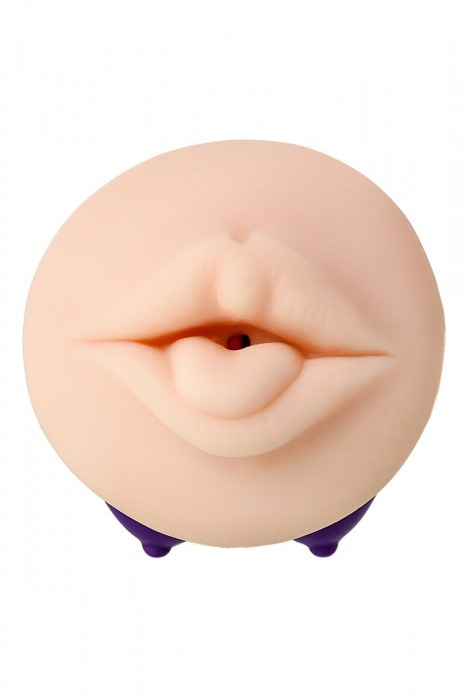 Двухсторонний мастурбатор JOS YARA в фиолетовой колбе - JOS - в Твери купить с доставкой