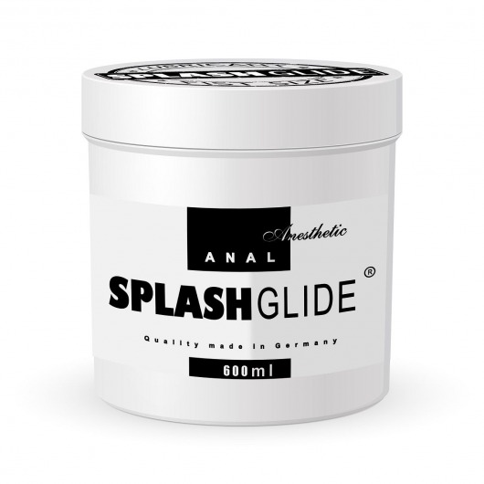 Анальный гель на водной основе SPLASHGLIDE ANAL ANESTHETIC FIST SIZE - 600 мл. - Splashglide - купить с доставкой в Твери