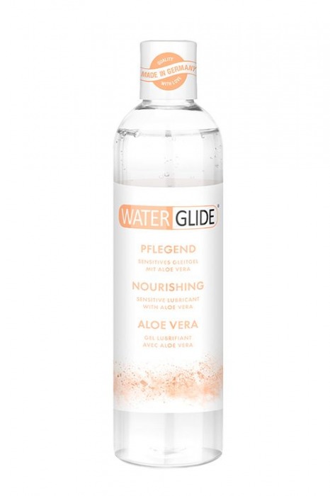 Лубрикант на водной основе с алоэ вера NOURISHING - 300 мл. - Waterglide - купить с доставкой в Твери