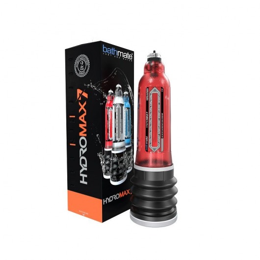 Красная гидропомпа HydroMAX7 - Bathmate - в Твери купить с доставкой