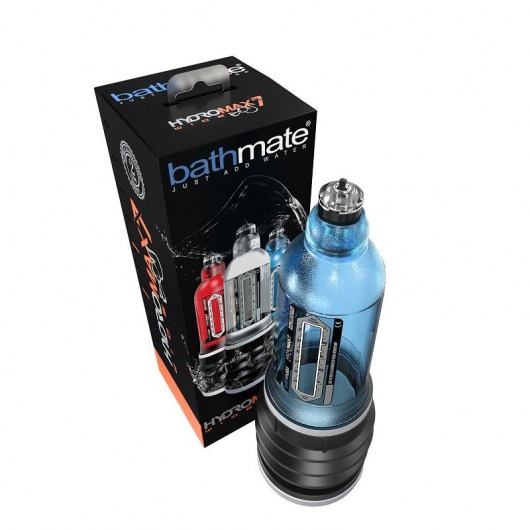 Синяя гидропомпа HydroMAX7 Wide Boy - Bathmate - в Твери купить с доставкой