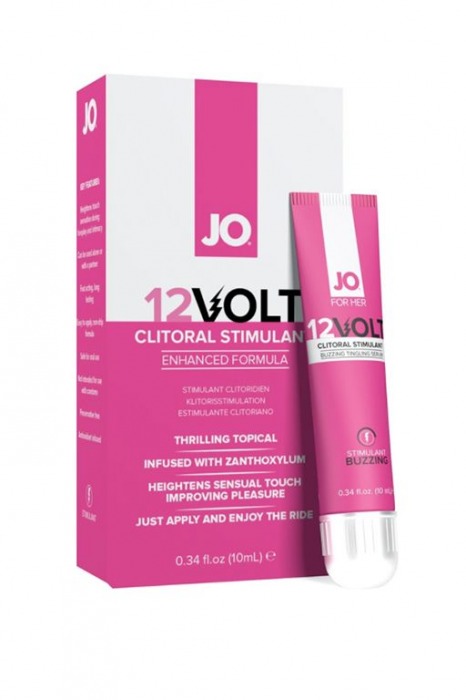 Возбуждающая сыворотка мощного действия JO Volt 12V - 10 мл. - System JO - купить с доставкой в Твери