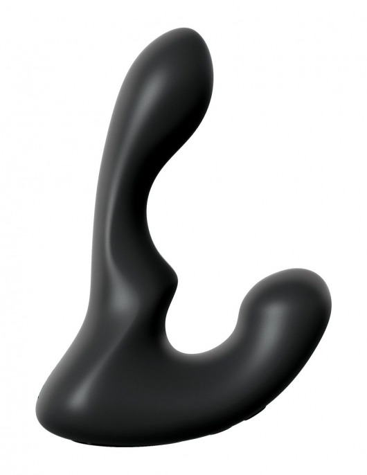 Черный анальный вибростимулятор P-Spot Milker - 14 см. - Pipedream - в Твери купить с доставкой