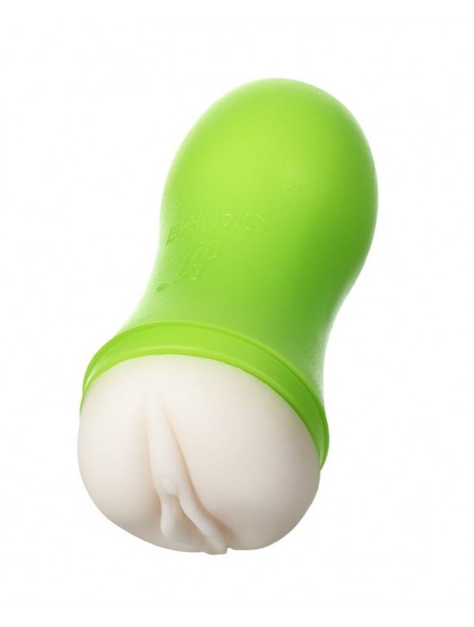 Мастурбатор-вагина A-Toys в зеленой колбе - A-toys - в Твери купить с доставкой