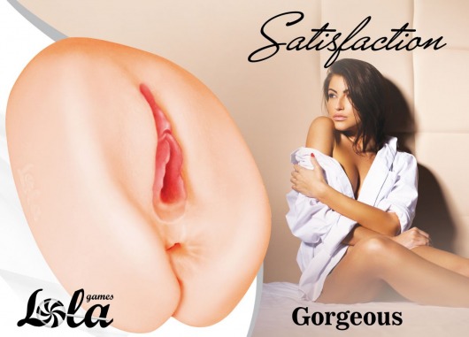 Мастурбатор с 2 тоннелями Satisfaction Gorgeous - Lola Games - в Твери купить с доставкой