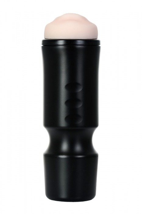 Мастурбатор-ротик A-Toys в черной колбе - A-toys - в Твери купить с доставкой