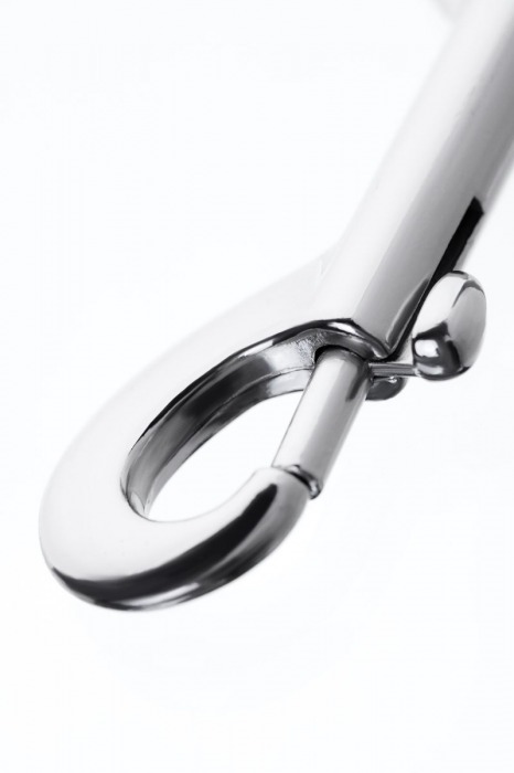 Серебристый двухсторонний карабин TOYFA Metal - ToyFa - купить с доставкой в Твери