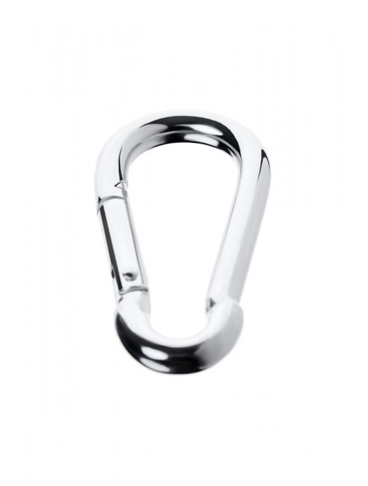 Серебристый карабин TOYFA Metal - ToyFa - купить с доставкой в Твери