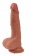 Телесный реалистичный фаллоимитатор REAL с трусиками для страпона - 19,5 см. - Real купить в Твери с доставкой в Orgasmix.ru Телесный реалистичный фаллоимитатор REAL с трусиками для страпона - 19,5 см. - Real - купить с доставкой в Твери