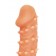 Телесная закрытая насадка с пупырышками Cock Sleeve Size L - 17,6 см. - KOKOS - в Твери купить с доставкой
