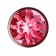 Пробка цвета розового золота с малиновым кристаллом Diamond Ruby Shine L - 8,3 см. - Lola Games - купить с доставкой в Твери