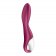 Малиновый вибромассажер для стимуляции G-точки Heated Thrill - 20,6 см. - Satisfyer купить в Твери с доставкой в Orgasmix.ru Малиновый вибромассажер для стимуляции G-точки Heated Thrill - 20,6 см. - Satisfyer