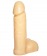 Пустотелый фаллоимитатор телесного цвета - 16,7 см. - Джага-Джага купить с доставкой в интернет-магазине Orgasmix в Твери Пустотелый фаллоимитатор телесного цвета - 16,7 см. - Джага-Джага