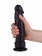 Крупный чёрный фаллоимитатор без мошонки - 20,5 см. - LOVETOY (А-Полимер) купить с доставкой в интернет-магазине Orgasmix в Твери Крупный чёрный фаллоимитатор без мошонки - 20,5 см. - LOVETOY (А-Полимер)