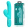 Мятный вибратор-кролик с пульсацией Perdita - 22,8 см. - Baile купить в Твери с доставкой в Orgasmix.ru Мятный вибратор-кролик с пульсацией Perdita - 22,8 см. - Baile