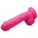 Розовый фаллоимитатор на присоске 8.25 Dildo with Balls - 22,8 см. - XR Brands купить с доставкой в интернет-магазине Orgasmix в Твери Розовый фаллоимитатор на присоске 8.25 Dildo with Balls - 22,8 см. - XR Brands