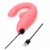 Розовый вибромассажер для двойной стимуляции Womanizer Blend - Womanizer купить в Твери с доставкой в Orgasmix.ru Розовый вибромассажер для двойной стимуляции Womanizer Blend - Womanizer
