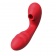 Красный вибратор с вакуумной стимуляцией и нагревом Tara - BeYourLover купить в Твери с доставкой в Orgasmix.ru Красный вибратор с вакуумной стимуляцией и нагревом Tara - BeYourLover
