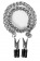 Прищепки для сосков Block Busters Nipple Clamps с цепью - Blush Novelties в Твери Прищепки для сосков Block Busters Nipple Clamps с цепью - Blush Novelties