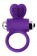 Фиолетовое виброкольцо с ресничками JOS PERY - JOS - в Твери купить с доставкой